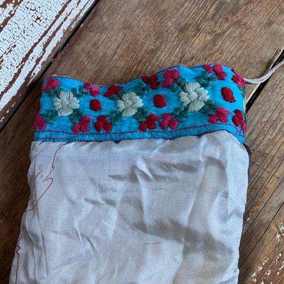 Johnny Was  Reversible Christmas Stocking - Picture 4 of 13